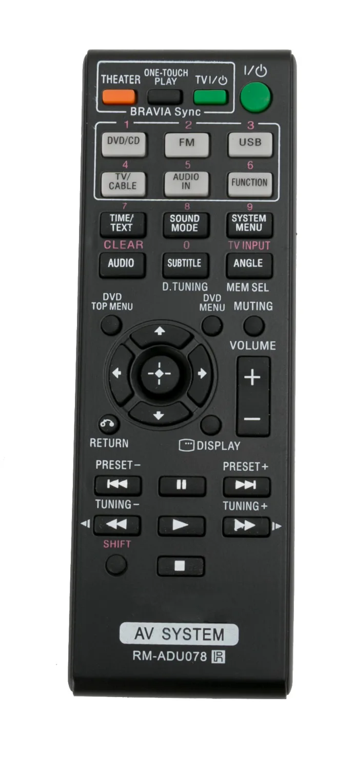 Новый телефон с дистанционным управлением для Sony DVD, домашний кинотеатр