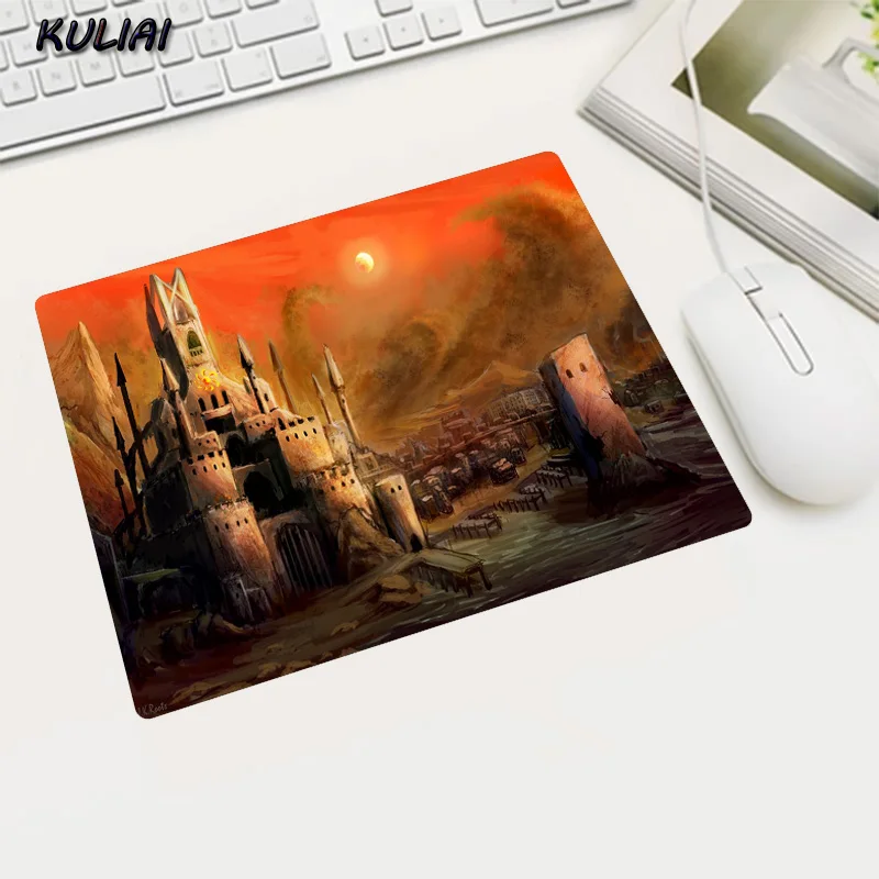 XGZ Fresh Scenery Wallpaper Mouse Pad 22X18CM Non-slip Washable Suitable Home Computer Office Pc Can Be Wholesale for Gifts