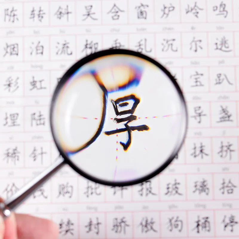 35 Tims 60 مللي متر المعادن جيب عدسة تكبير يدوية للمجوهرات نظارات للقراءة العدسة ألعاب أطفال عدسة مكبرة 35X لوبا #5