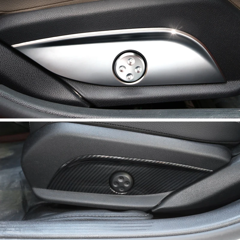 Do Mercedes Benz E C GLC GLS Class W212 W213 W205 2015-2018 Akcesoria samochodowe Wewnętrzna regulacja fotela Przycisk przełącznika Pokrywa wykończenia