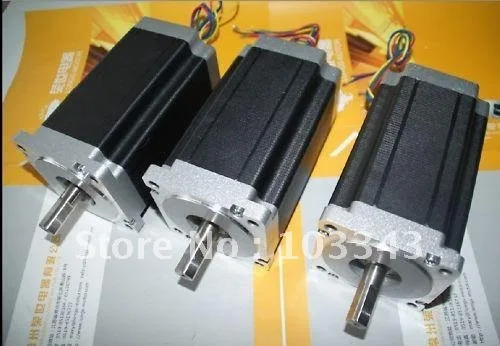 3pcs Nema34 stepper motor 930oz.in 3.5A 113Length bipolar 4wiresCNC MILL/Router--longs motor