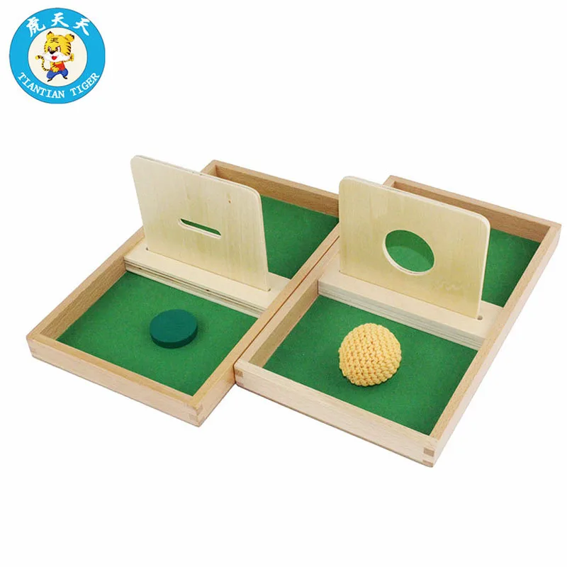 Juguetes de madera Montessori para bebés, suministros educativos para enseñanza temprana, tablero Imbucare de entrenamiento preescolar