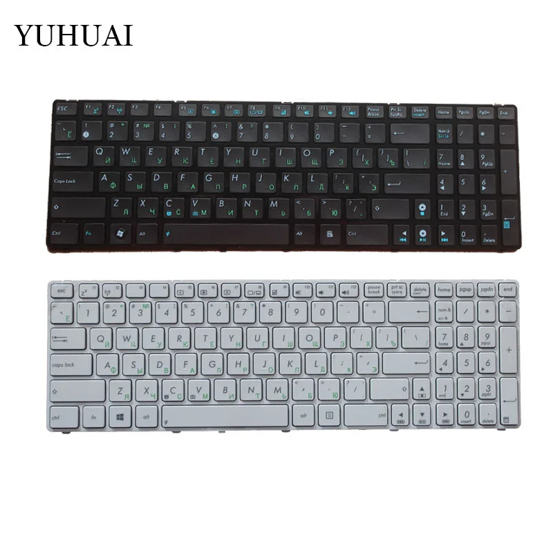 NEW for Asus K53SV G73Sw G73Jw K52D K52DR K52DY K52JK K52JR K52JT K52JU K52JV K53SC white Russian RU Laptop keyboard