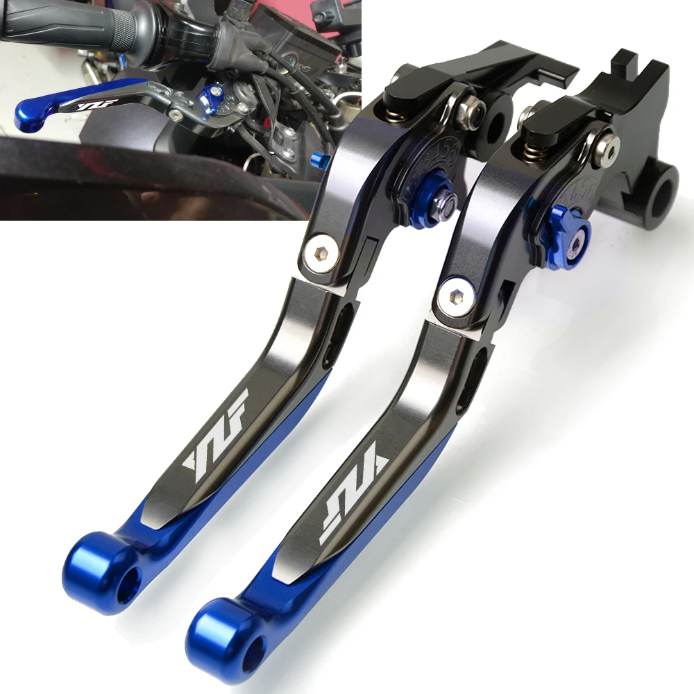 Motorcycle Adjustable Brake Clutch Levers For YAMAHA YZF R1 YZFR1 1999-2003 YZF R6 YZFR6 1999-2004 YZF600R thundercat 1995-2008