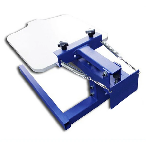 Simple T shirt Screen Printing Machine Garment Screen Printer For One Color