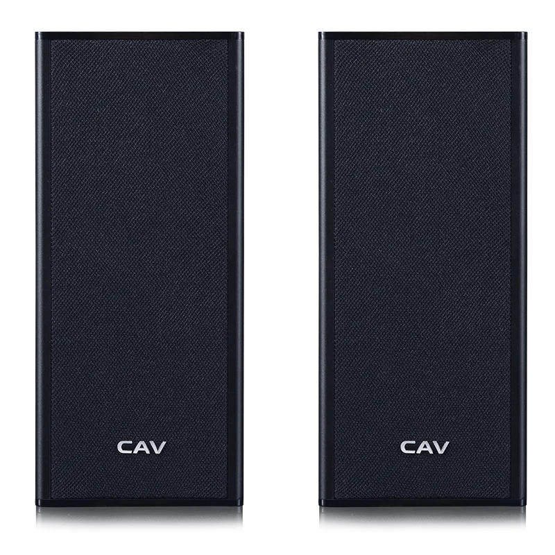 CAV AL20 Wall-Mounted Speaker Home Theater Passive Speaker High Quality Easy Setup Mini System AUX Sealed Wall-Surround Speakers
