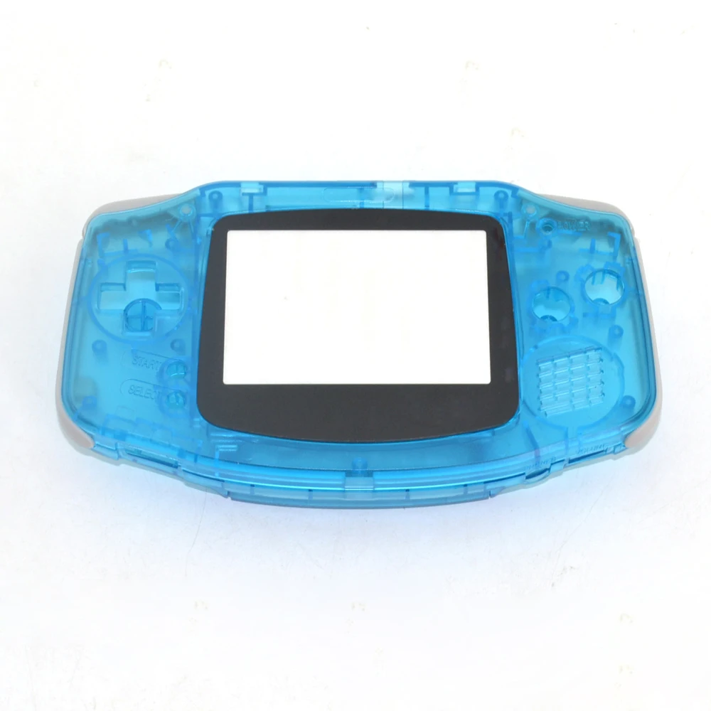 10PCS For Gameboy Advance for  Plastic Shell Case Housing Screen For GBA Luminous case Cover