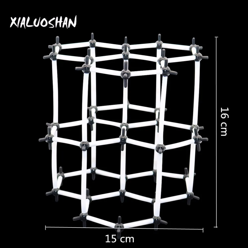 Chimica organica modello molecolare 9mm carbonio Allotrope modello molecole struttura modelli insegnamento strumento esperimento