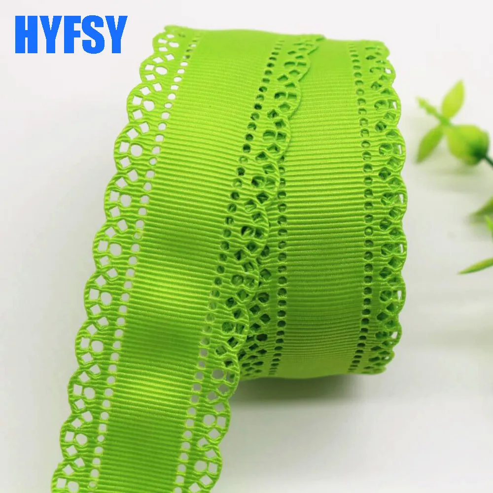 10 Yards 30mm Lace Ribbon DIY Gift Wrapping Headwear Handmade Materials Tape Grosgrain Ribbons For Bows