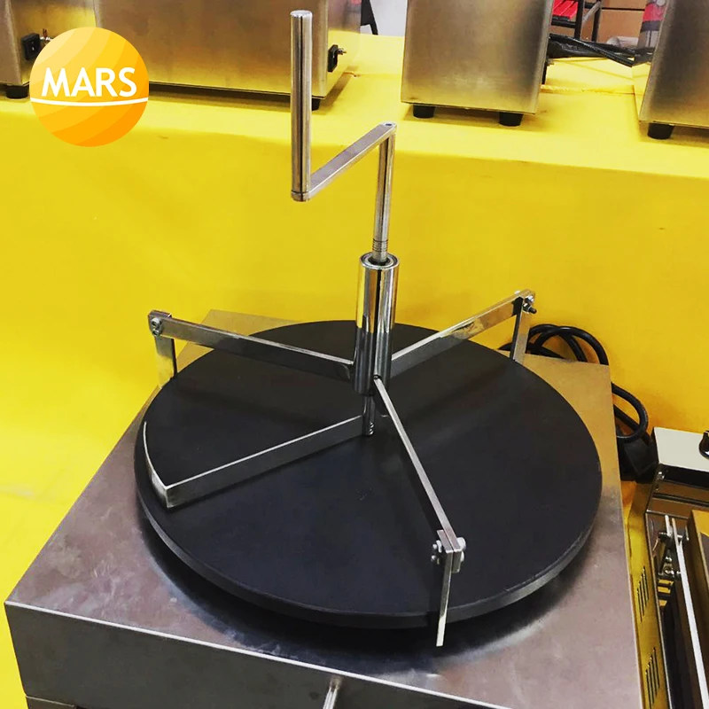 ステンレス製クレープスプレッダー,パンケーキスティック,レストランや食堂用の特別用品