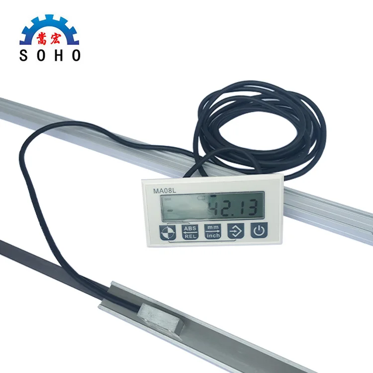 Mlling Machine DRO Digital Readout Magnetic Grid 5VDC 0.005mm Magnetic Linear Scale / Ruler / Sensor / Encoder Displacement
