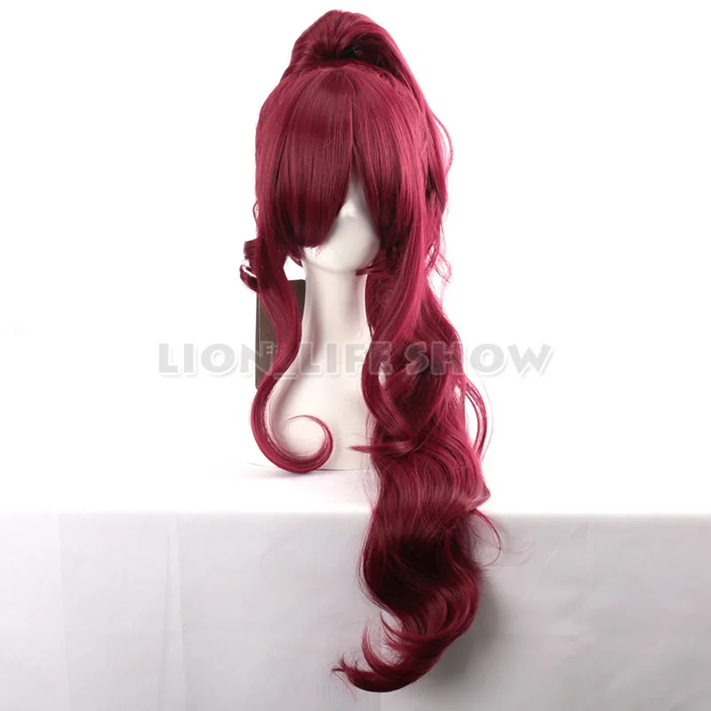 Halloween Hair Hercules Megara Anime  Cosplay Long Wig Long 90cm