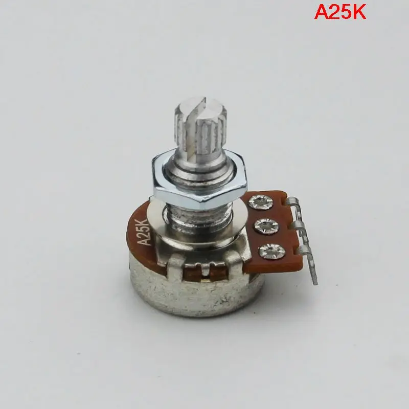 Alpa A25K/B25K/B250K Potentiometer POT For Electric Guitar Bass