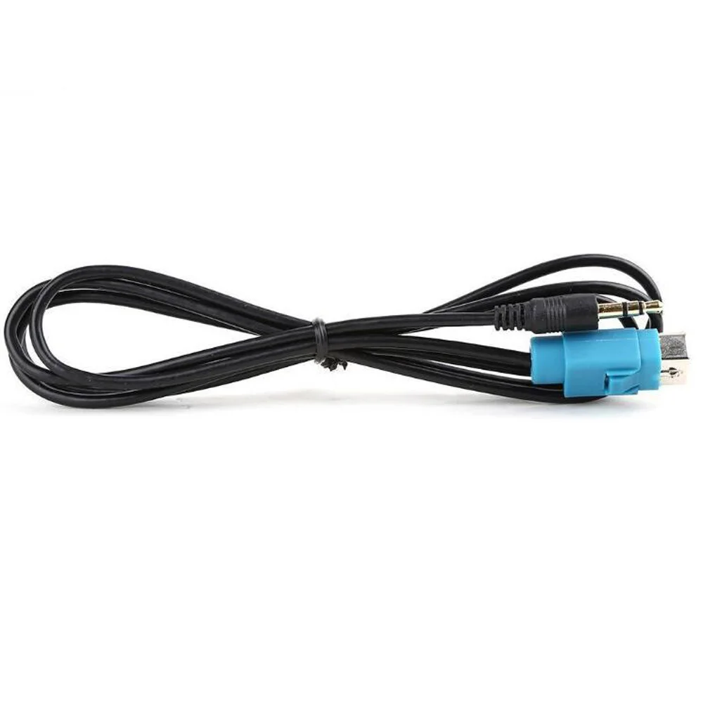 3.5mm Aux Cable Connection Audio Adapter for ALPINE KCE-236B CDA-9884 CDA-9886M MP3