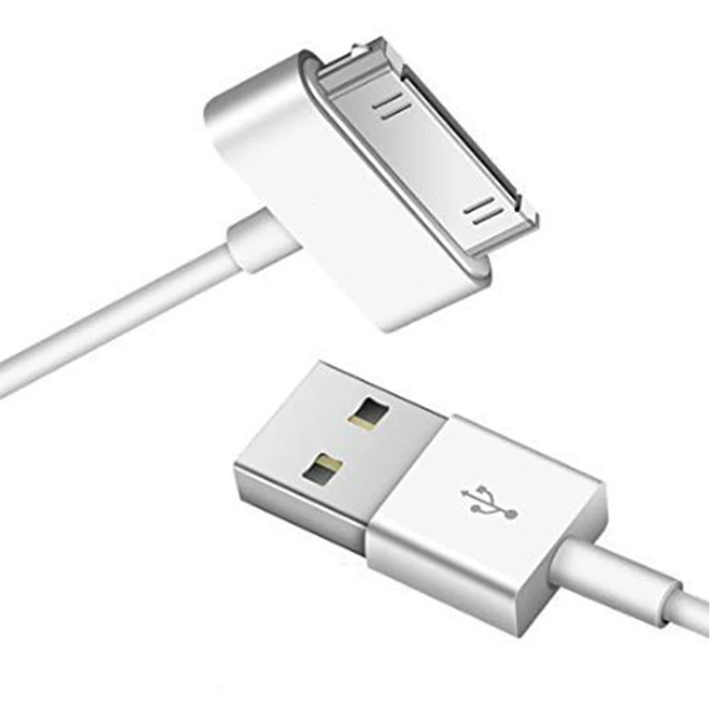 NYFundas 30 pin usb charger cable for Apple iphone 4 4s 3 3GS ipod nano ipad 2 3 iphone4 iphone4s 1m charging cargador chargeur