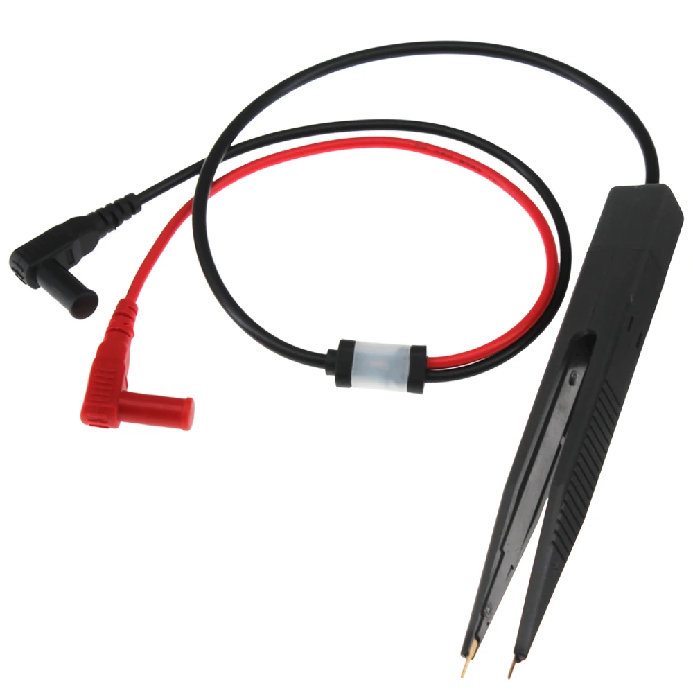 Smd Smt Chip Teste Clipe Lead Probe Multímetro Digital Medidor Pinça Capacitor Pinças de Resistência para Fluke para Vichy