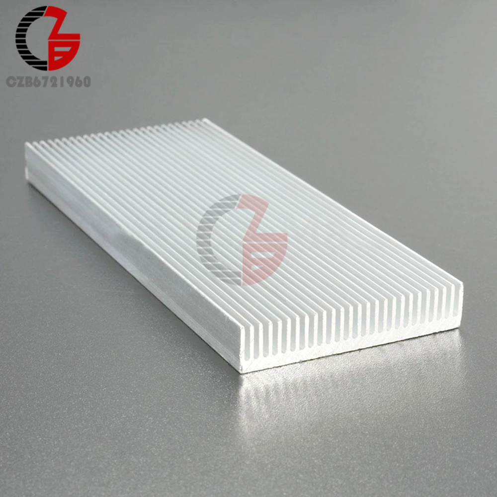 100x41x8mm Aluminum Heatsink Radiator Heat Sink for Speed Controller Circuit Board LED Driver Power IC Transistor Computer