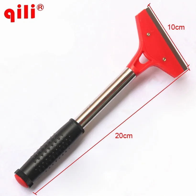 QD-503 Scraper Window tint film Steel Shovel Blade Film Shovel Cutter Blades window Soft Silicone Glass Wiper Scraper