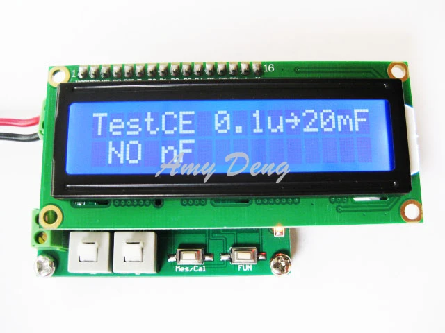 Multi-function high-precision capacitance and inductance table LC meter ESR