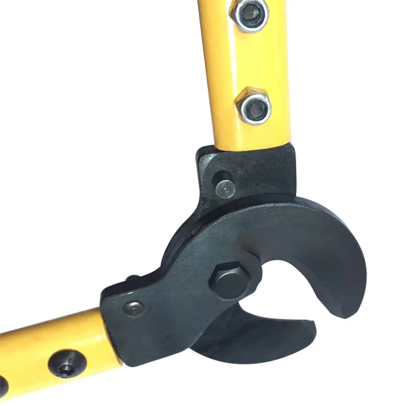 HS-125/LK250/LK500 Hand Straight stretch Cable Cutter Plier, 500mm2 Wire Cutter Plier Hand Tool Hand Plier for Large cable