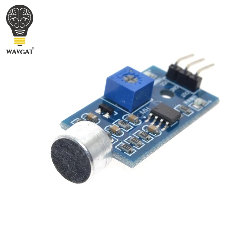 Sound Detection Sensor Module Sound Sensor Intelligent Vehicle For Arduino Drop Shipping Wholesale