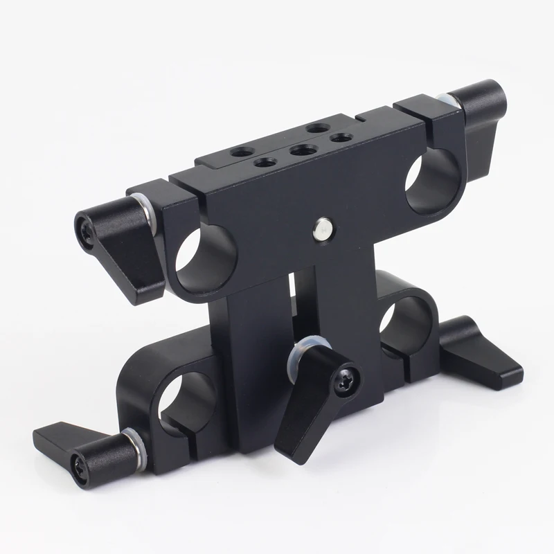 

Riser Bridge Adapter Universal Rod Clamp Rising Part fr 15mm Rod Support LWS Arriflex ARRI DSLR Rig V3 Camera Rig Accessories