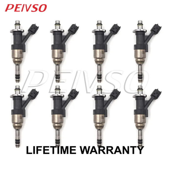 

PEIVSO 8pcs 12668396 FJ1311 Fuel Injector For CADILLAC&CHEVROLET CTS / CAMARO / CORVETTE 6.2L V8 Supercharged 12668390