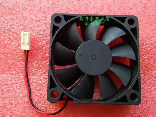 Original . 60*60*15 CHB6012AS  (E) 0.06A DC12V 2 wire silent cooling fan