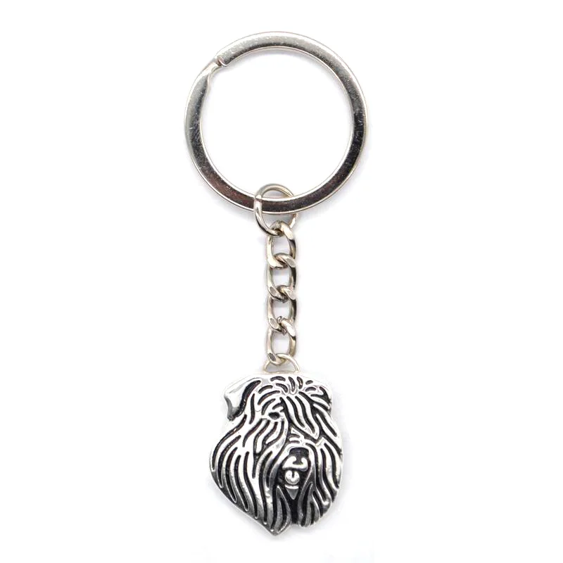 Pet Lover Bouvier Des Flandres Key Chains Women's Jewelry Dog Key Chains