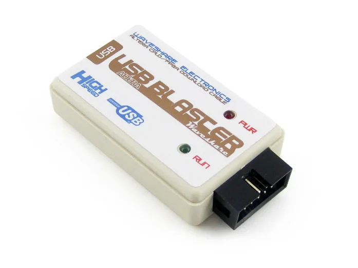 Waveshare USB Blaster Download Cable for ALTERA FPGA,CPLD Programmer Debugger USB 2.0 connection to PC,JTAG, AS, PS to target de