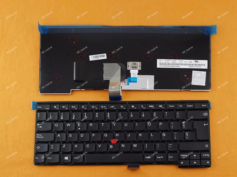 

Новая клавиатура SP с испанской раскладкой Teclado для IBM Lenovo Thinkpad T440 T440P T440S T431S, клавиатура для ноутбука с черной рамкой для Win8, без подсветки