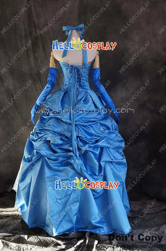 65% Cotton + 35% Polyester Số Phận Ở Lại Đêm Cosplay Saber Lily Dạ Hội Trang Phục H008