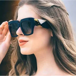 mimiyou Hot Square Women Sunglasses Vintage Fashion Oversized Eyeglasses Classic Men Sun Glasses Brand Design Shades UV400