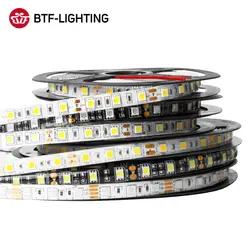 LED 스트립 5050 SMD LED, 유연한 LED 조명, RGB RGBW 5050 LED 스트립 램프, 300LED TV LED 리본 테이프, 5m DC12V, 미터당 60LED