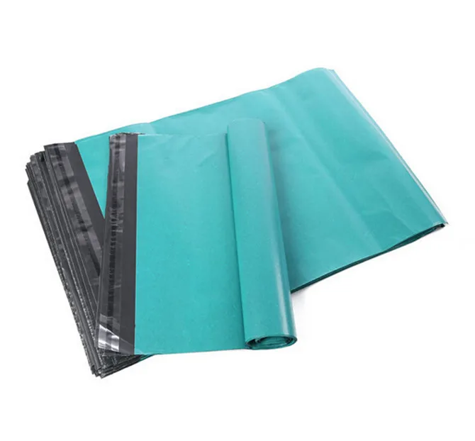 

28*42cm Green Poly Mailer Envelopes Shipping Bag Plastic Mailing Bags Polybag Poly mailer Bags 200pcs/lot Free shipping