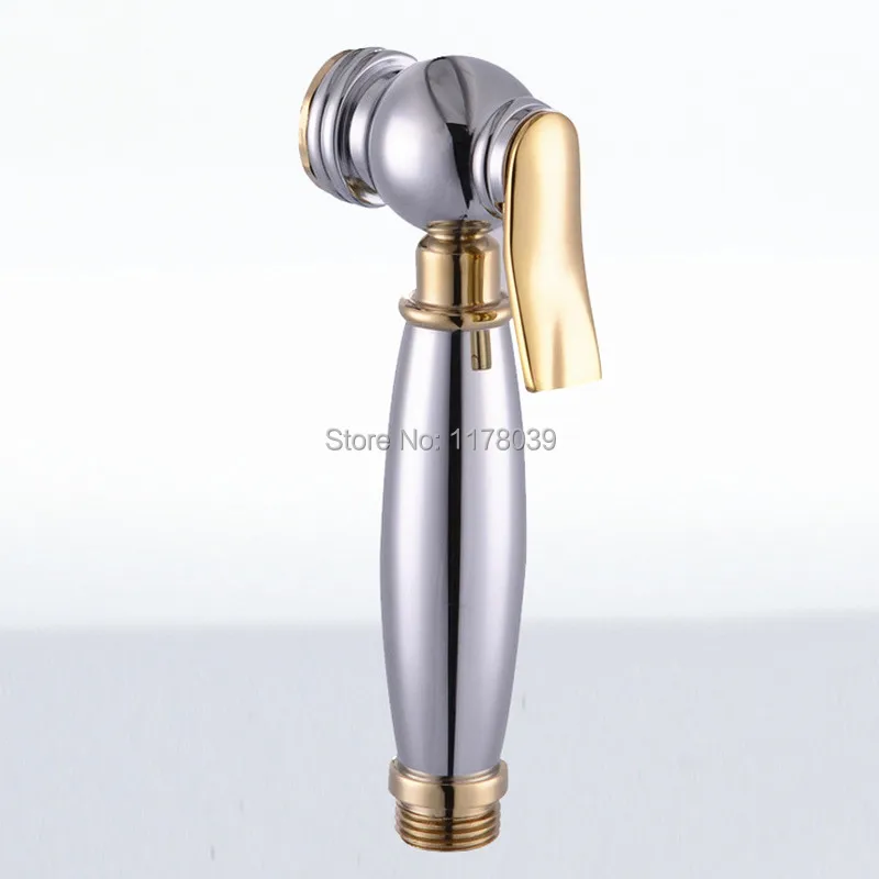 high quality Bidet tap flushing spray gun,brass bidet faucet shower spray gun,All-copper Chrome-plated bidet,J17613