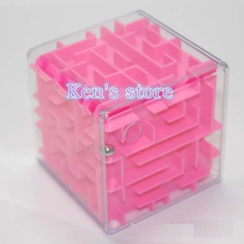 3D Maze Puzzle Cube Speed Cube Labyrinth Rolling Ball Toys Puzzle Game Cubos Magicos Learning Toys Best Gift For Children