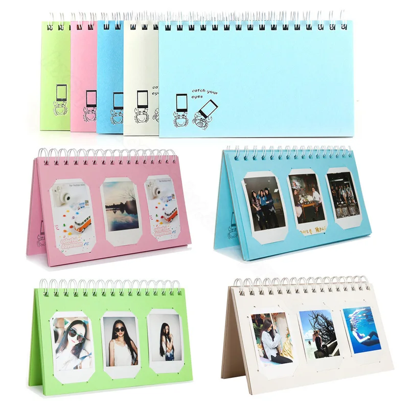 Album for Fujifilm Instax Mini 11 8 9 70 7s 25 26 50s 90 Film, Pringo P231, Instax Share SP-1 SP-2, Polaroid PIC-300 Z2300 Film