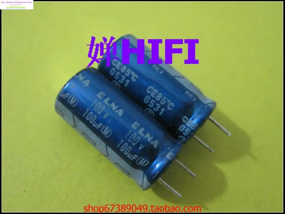 Supercapacitor General Purpose 10pcs/30pcs Elna Re3 Blue Robe Imported Electrolytic Capacitor 100v100uf 10x20 Free Shipping