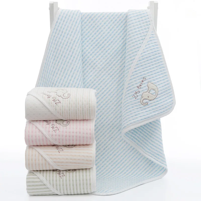 Baby Blanket Newborn Infant Bebe Muslin Cotton Breathable Envelop Swaddle For New Baby Hooded Sleepsack Parisarc Blankets