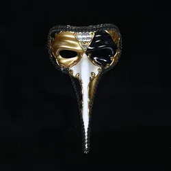 Adult Long Nose Full Face Party Mask Venice Masks Halloween Cosplay Costume Festival Supplies Christmas Party Masquerade Masks