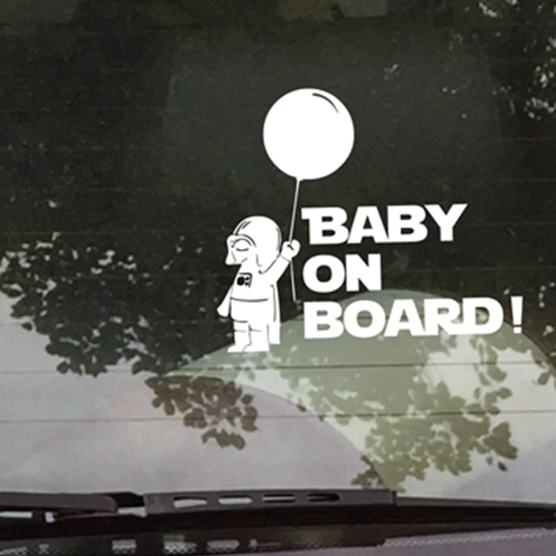 Cool Car Decoration Baby On Board Reflective Stickers And Decals For Car Decor