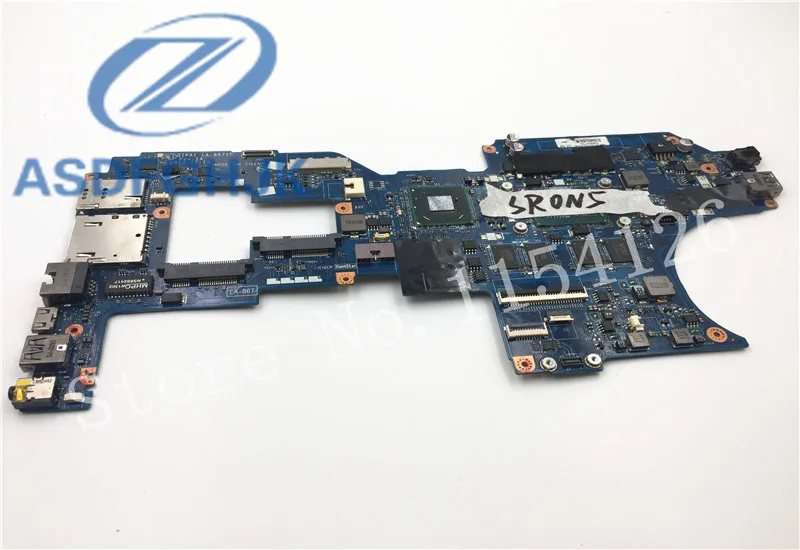 

Laptop Motherboard FOR Lenovo for Thinkpad S230u motherboard FRU 04Y1530 La-8671p i5-3317U DDR3 integration 100% tested