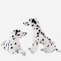 Stuffed Animals Dog Dalmatian Plush Toy Lifelike Giant Dog Toy Realistic Animal Kids Toys Gift For Children