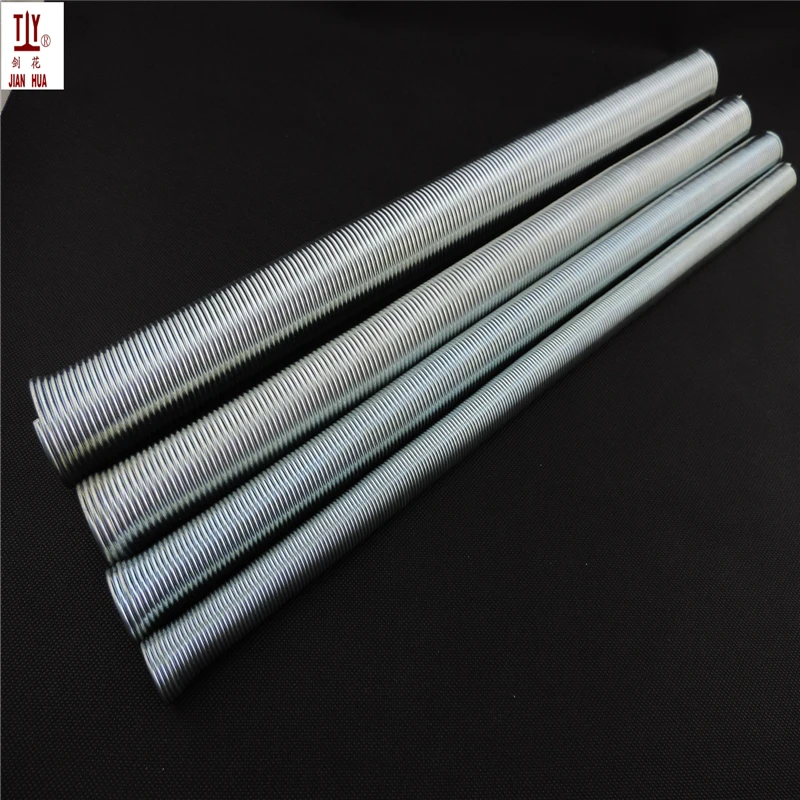 

4pcs/ lot long 500mm DN16/20/25/32mm outside spring wire tube tension spring bending pvc pipe bender Spring tube bender