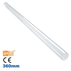Replacement 360mm Quartz Sleeve QT5-360 for Water Filter SEV-5345 2gpm UV disinfection