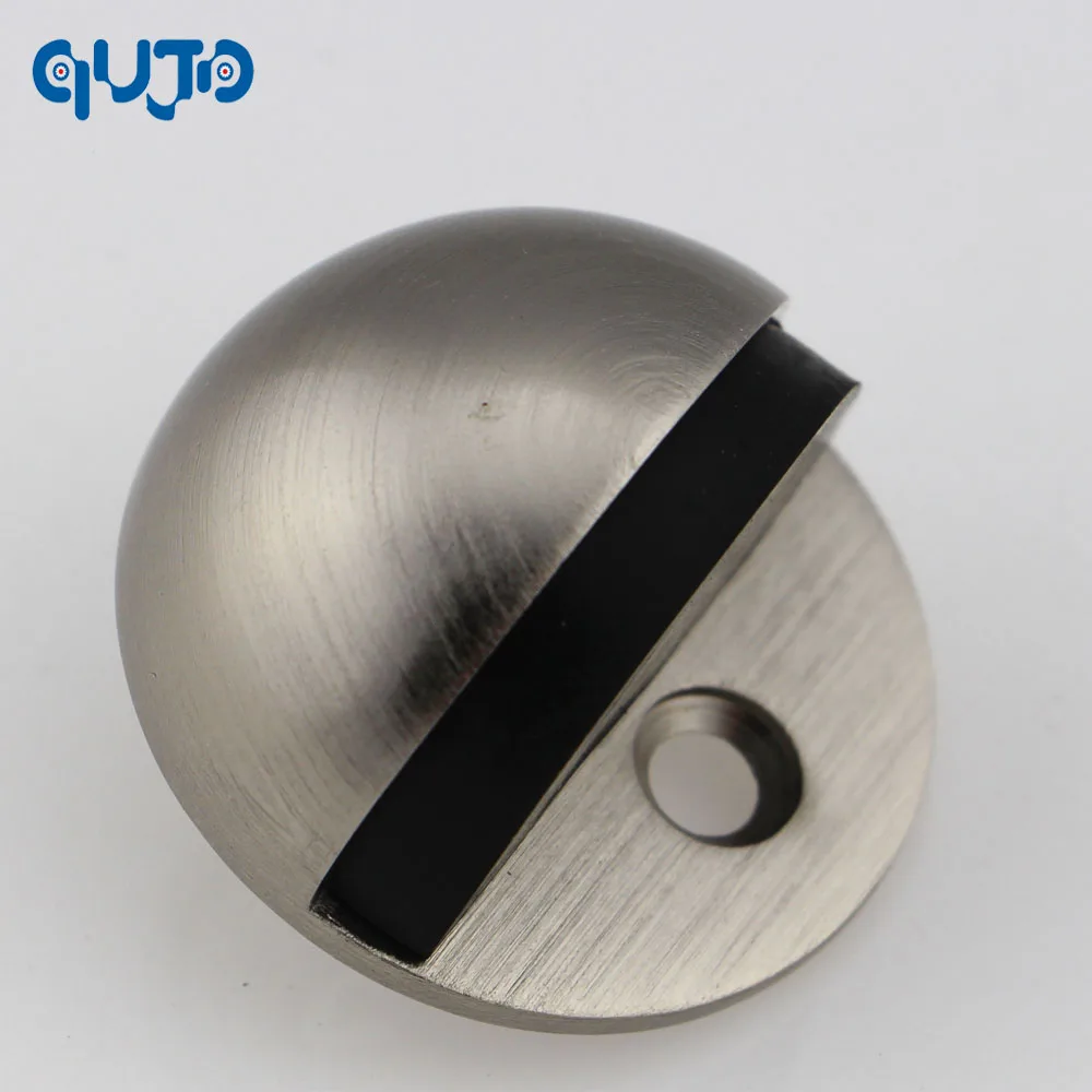 2016 Lowest Price Floor Door Stops Safety Door Stop Metal Door Holder Doorstop Contemporary Style Heavy Duty Brushed