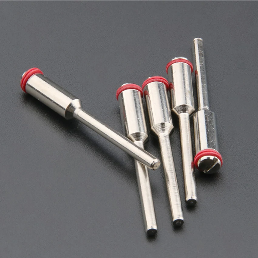 5 pçs/set 2.35mm 3mm 3.2mm haste para serra roda de disco, lâminas de corte de conexão haste disco de lixa roda universal
