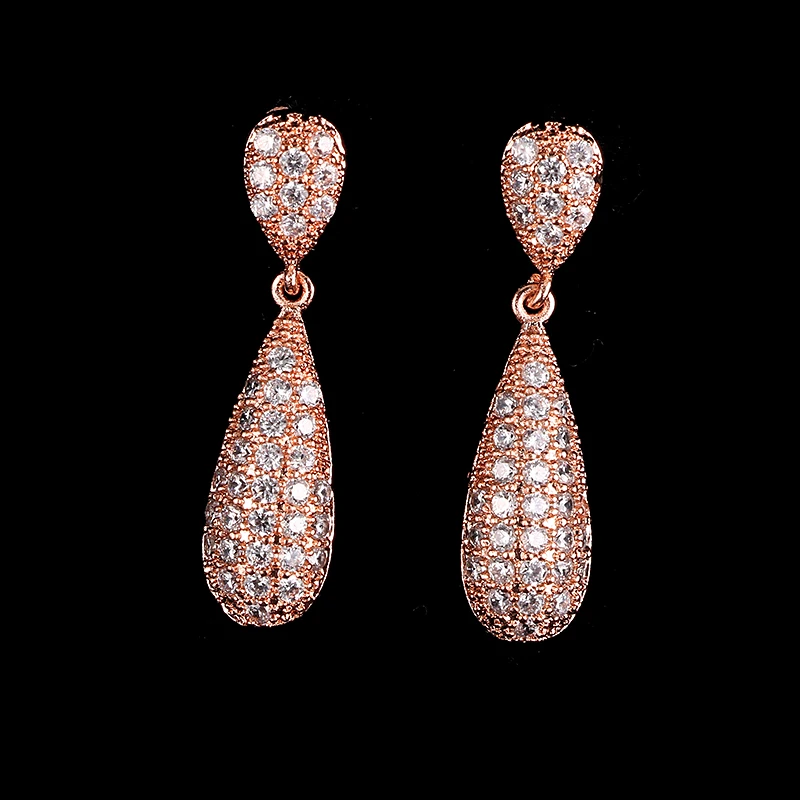 2017 Z Crystalline Jewelry of the Fashion Emmaya Square Earrings with Stones of Zircon Fashion Cheap Red Earrings Earrings