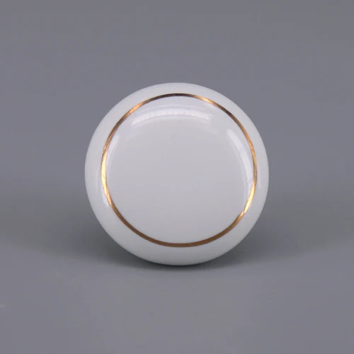1x Printed Ceramic Knob Drawer Pull Handle Kids Bedroom Rural Style Ceramic Dresser Wardrobe Closet Knob 38mm